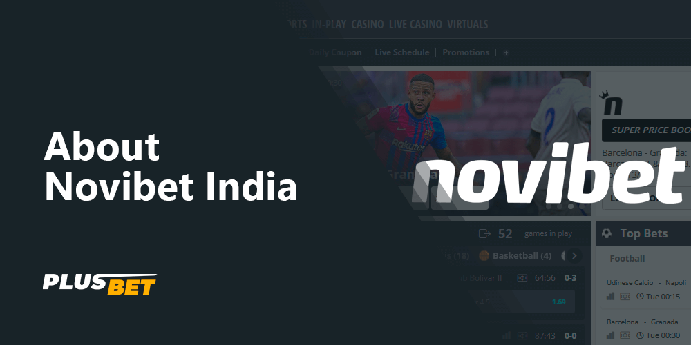 About online betting Novibet India