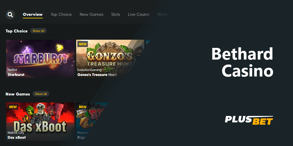 Bethard Casino - Everything new players need to know