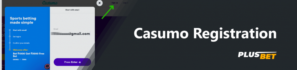 Casumo Registration