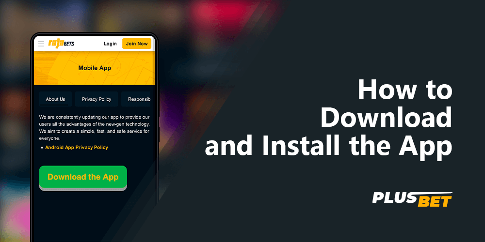 How to download and install the app on your smartphone