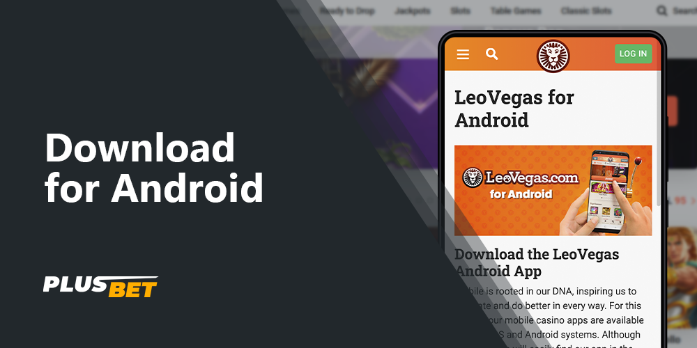 A step-by-step guide on how to download the Leovegas app on android