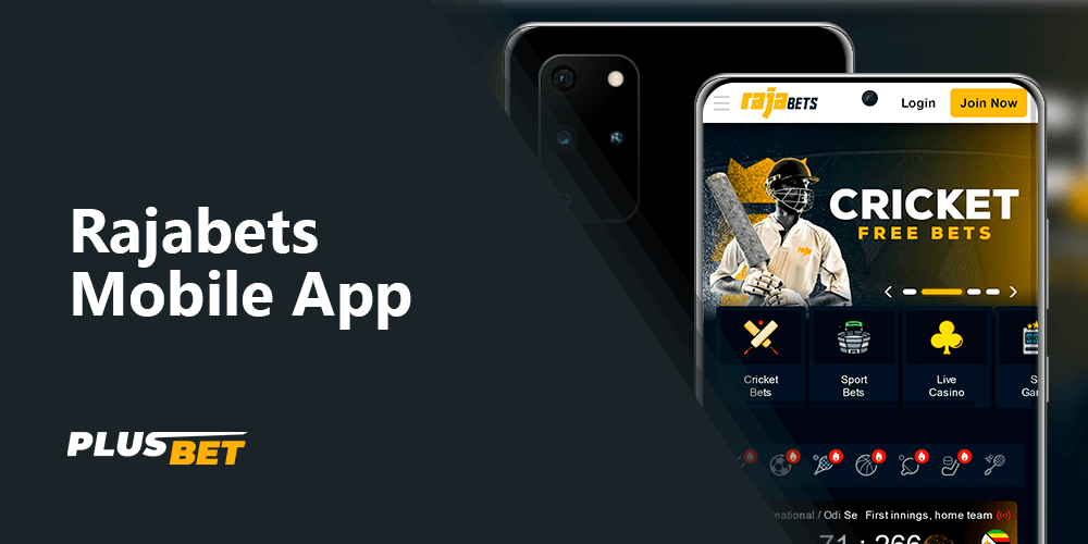 Rajabets mobile application for android