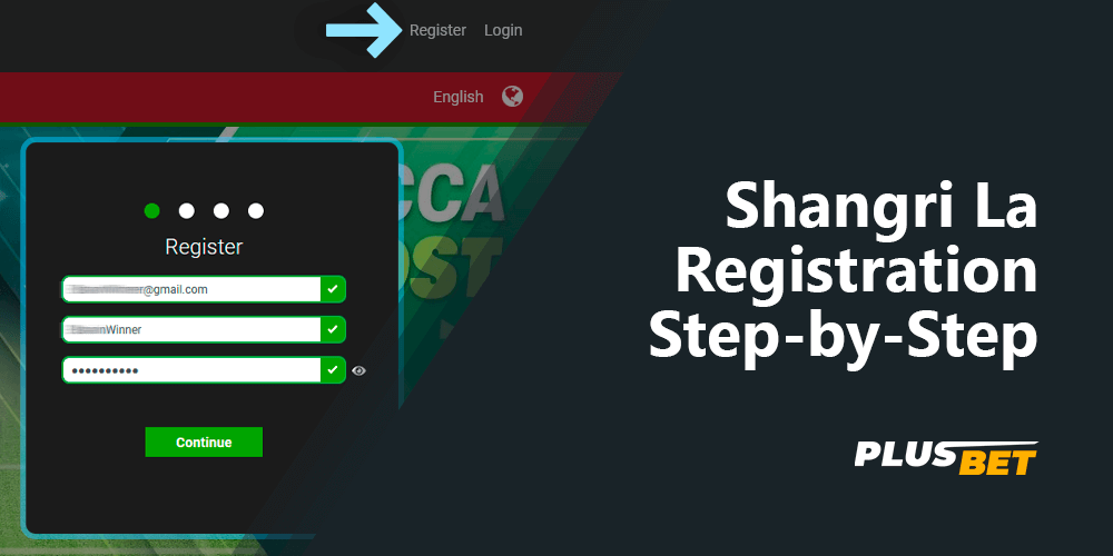 How to registration Shangri La for new players