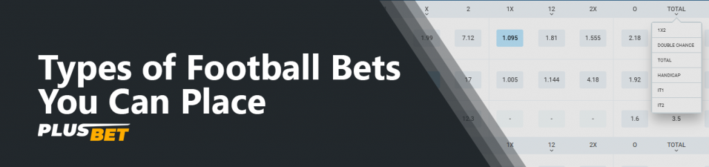 Types of Football Bets You Can Place in mobile betting app