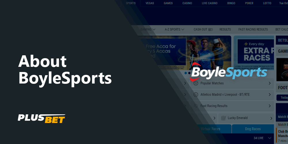 Detailed information about BoyleSports betting company