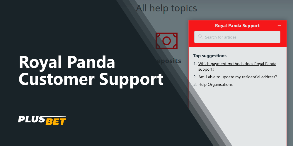 To get help, Royal Panda bookie players from India can use one of several available ways to contact
