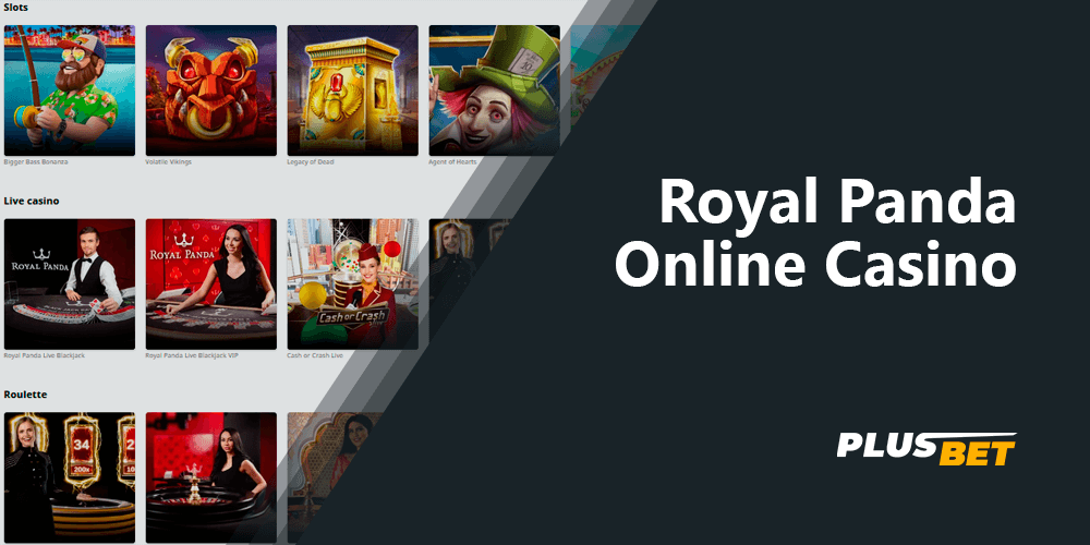Casino Royal Panda is very popular because it contains a huge number of different gambling games