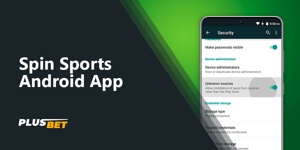 Spin Sports free App for Android: how to download and install
