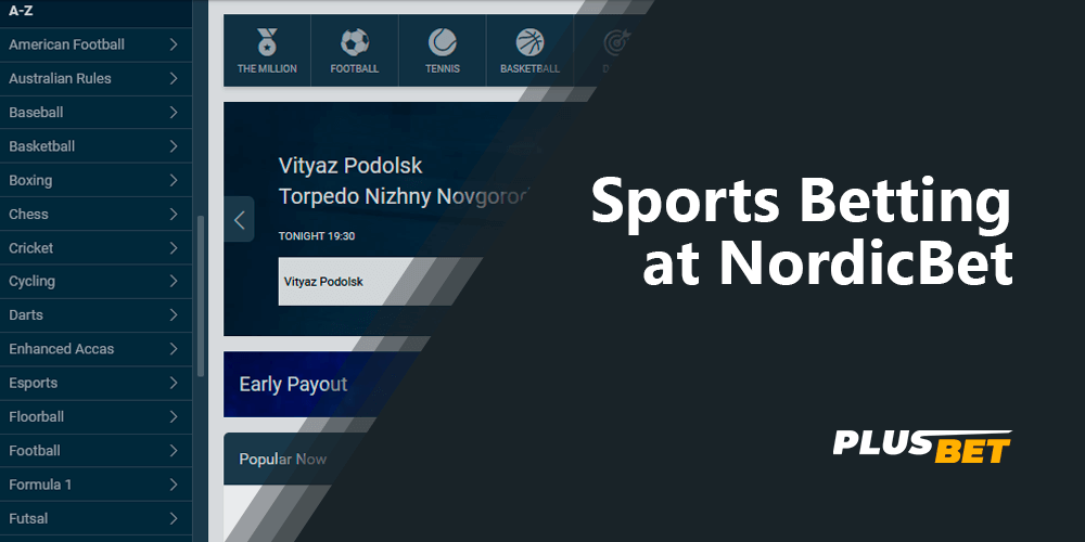 Learn all about sports betting options at NordicBet bookie