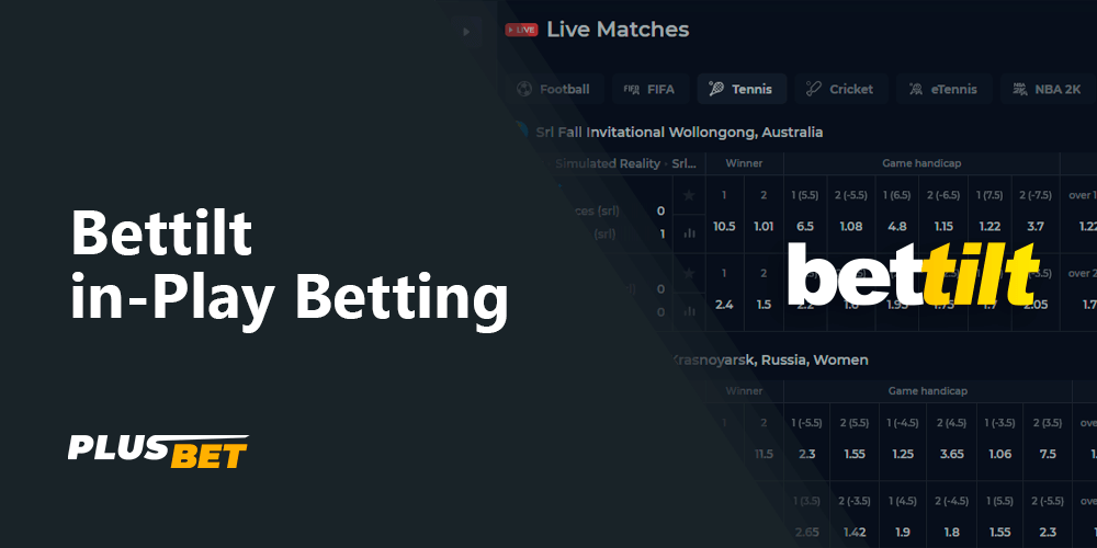 Bettilt bookie allows you to bet in the midst of the match