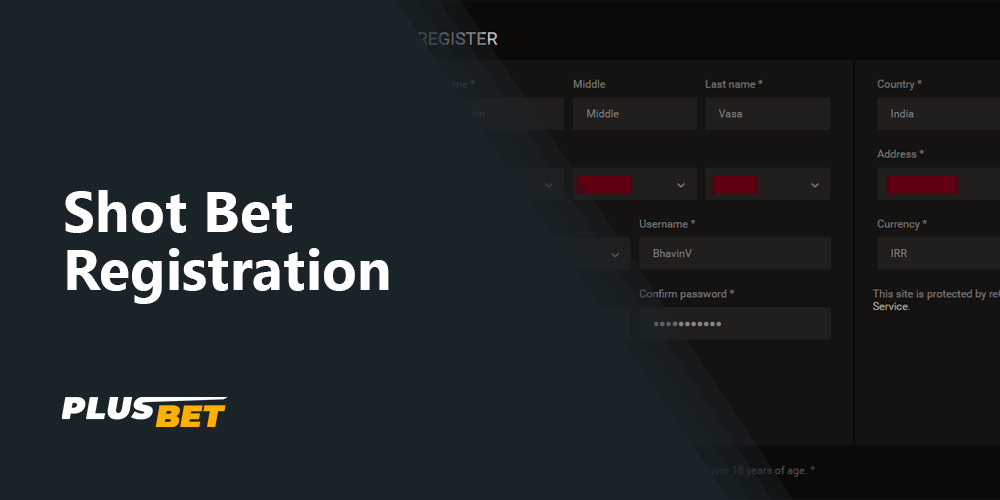 A step-by-step guide on how to register at ShotBet