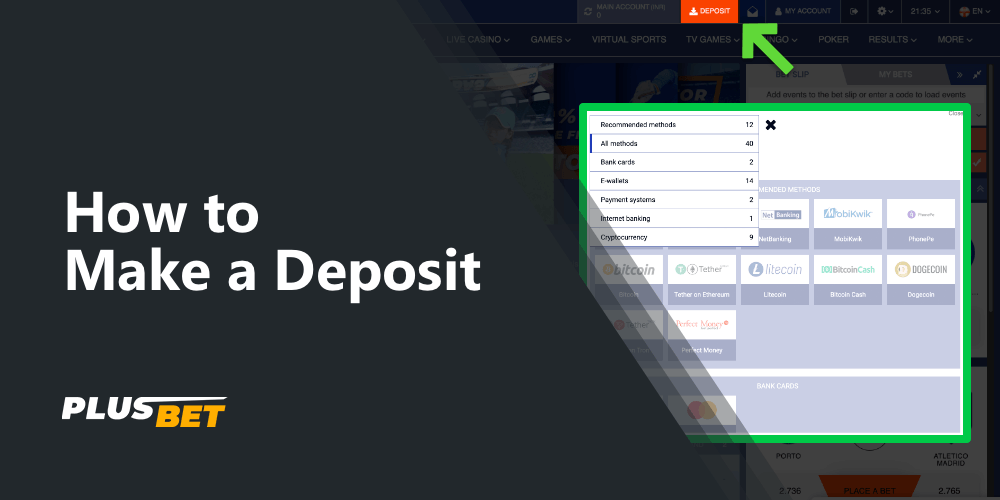 Detailed instructions on how to make your first deposit at Paripesa