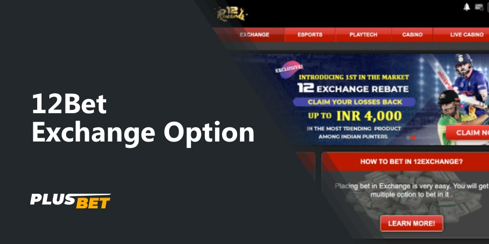 Learn more about what is a exchange option 12Bet