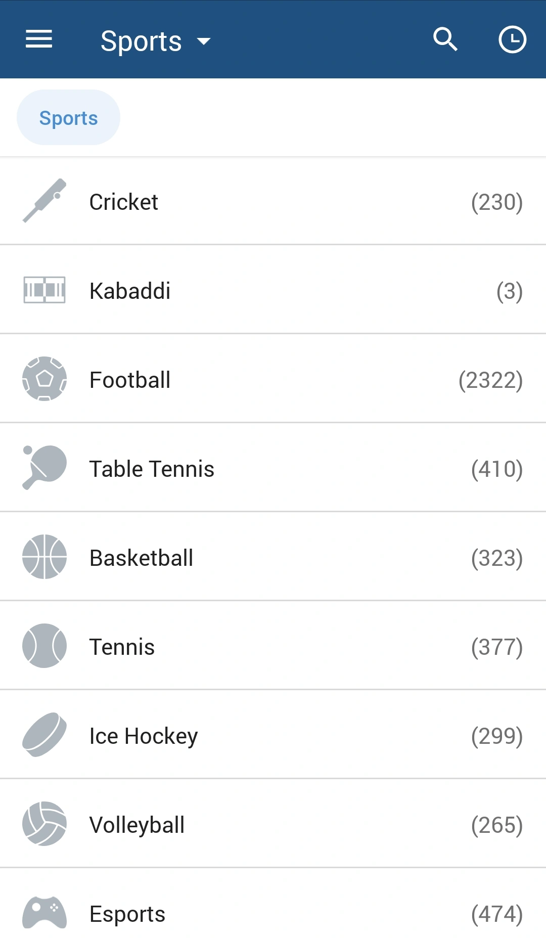 List of sports disciplines