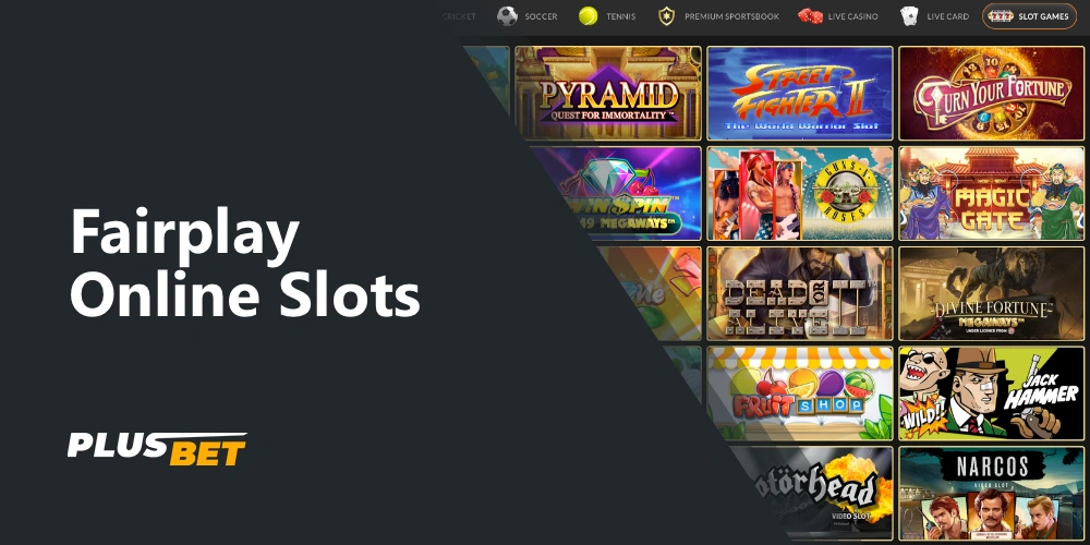 online slots at fairplay give you the opportunity to win real money by playing