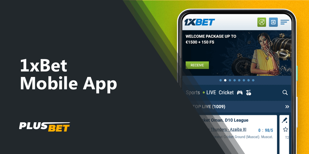 free mobile app 1xbet for betting on go