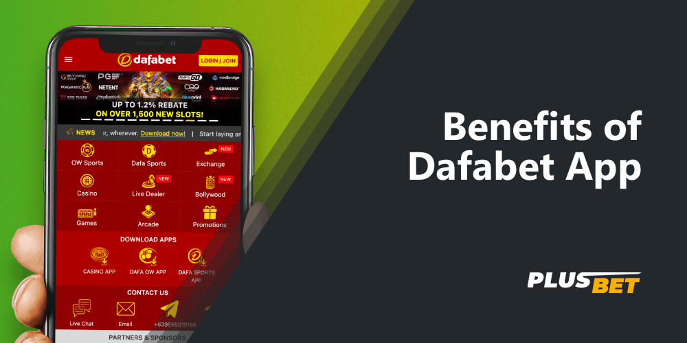 Key benefits of the dafabet mobile app for indian players