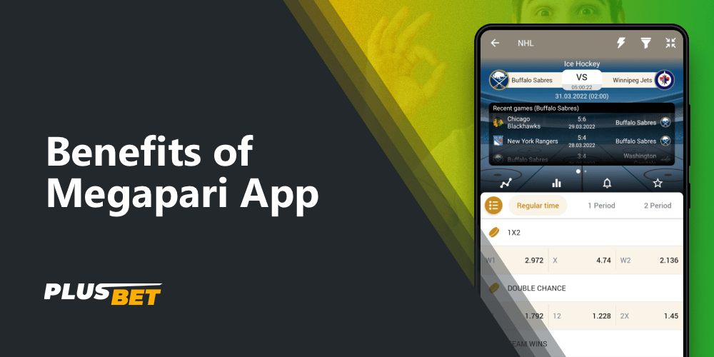 the main benefits of the megapari sports betting app on the go