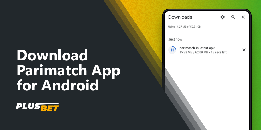 How to download and install the parimatch app on android
