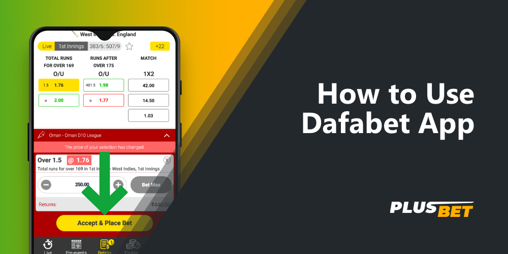 detailed instructions on how to bet on sports in the dafabet app