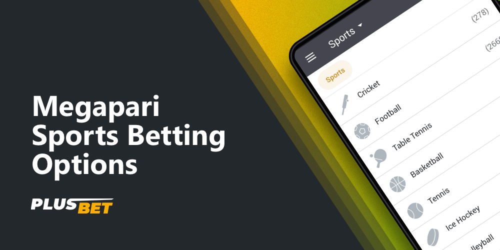 the list of sports disciplines on which you can bet in the megapari app