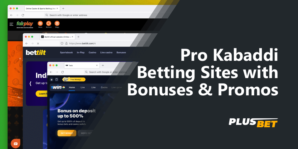 best betting company sites with big bonuses for pro kabaddi
