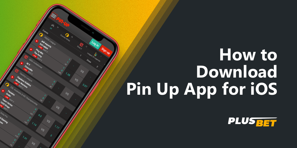 Detailed instructions on how to install PinUp sports betting app on iOS