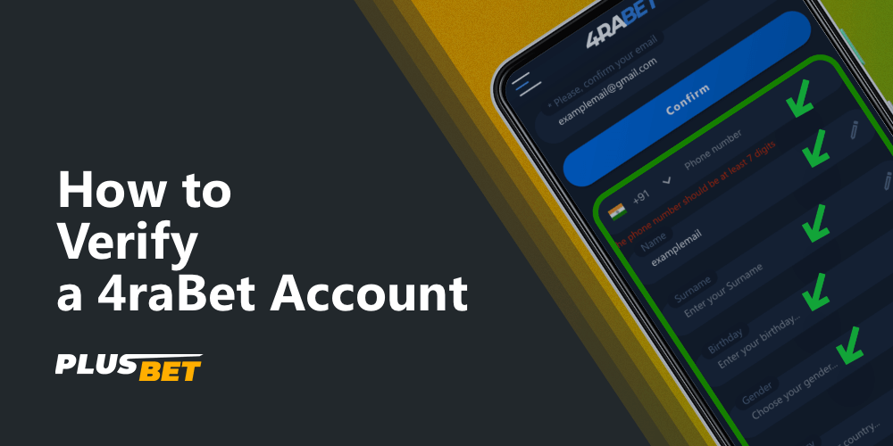 A detailed guide on how to verify your 4rabet account