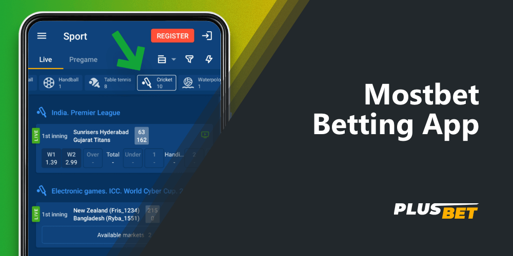 Mostbet sports betting app