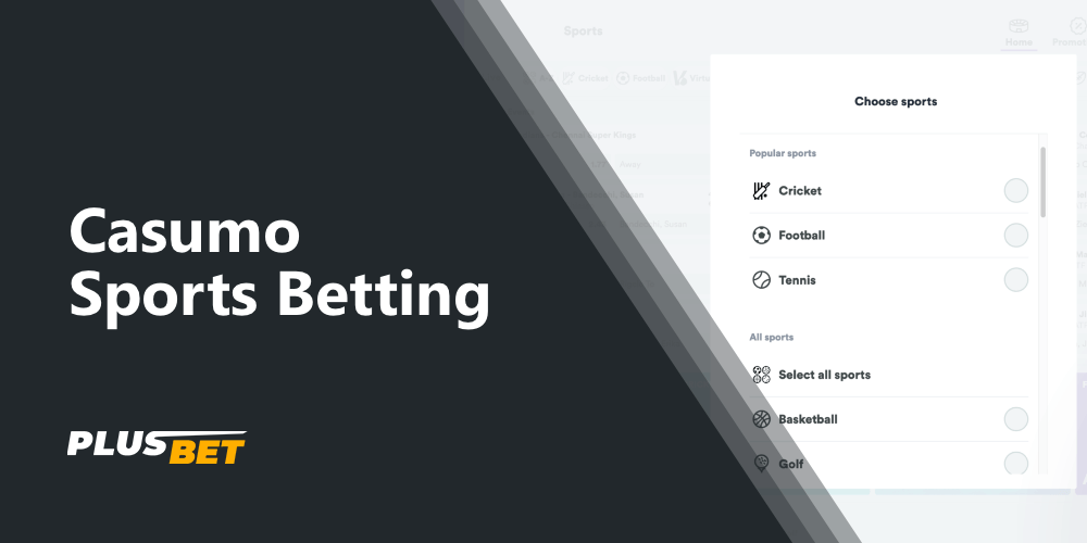 casumo offers players many types of bets, including bets on favorite teams and popular tournaments