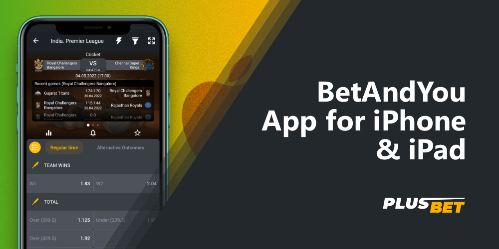 Detailed instructions on how to install the BetAndYou mobile app on iphone & ipad