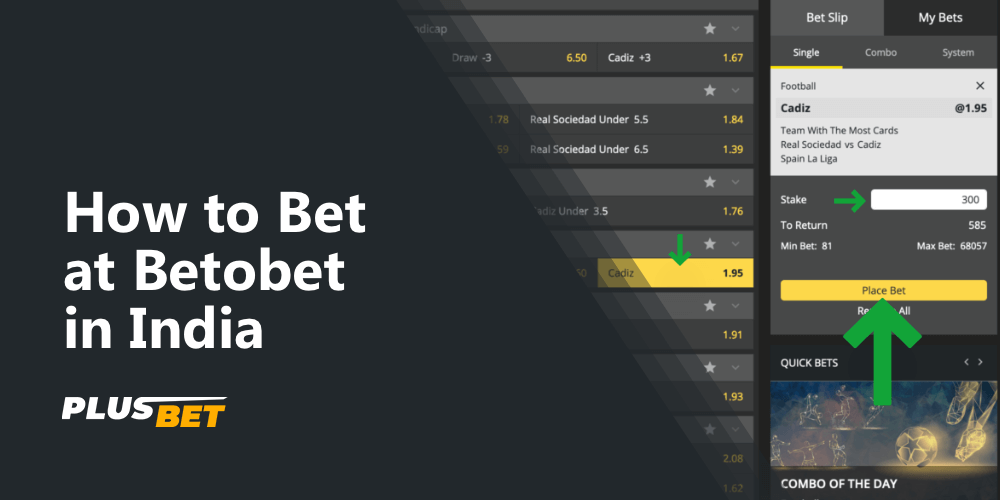 A simple guide on how to make the first bet on sports on the Betobet site