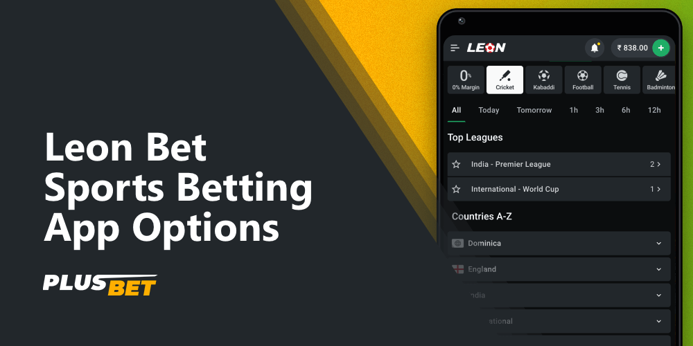 List of sports on which you can bet in the Leon Bet India app
