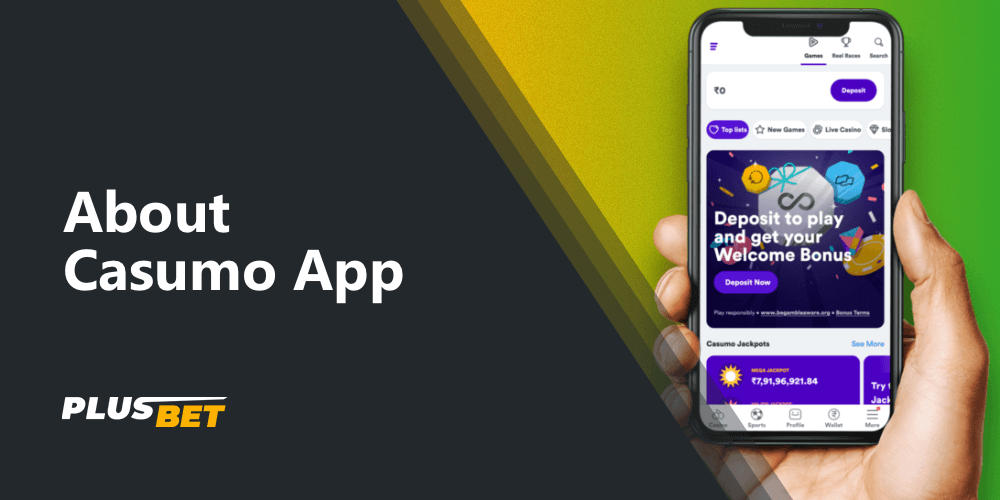 Free Casumo mobile app for sports betting in India