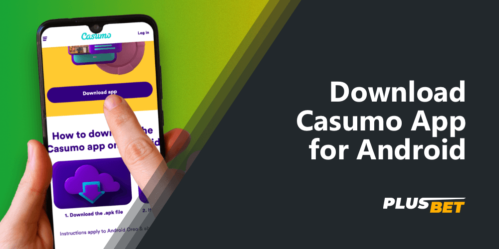 A step-by-step guide on how to download the Casumo on Android app