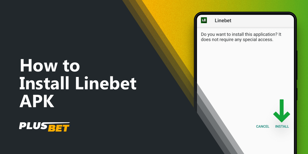 The process of installing the Linebet app for Android
