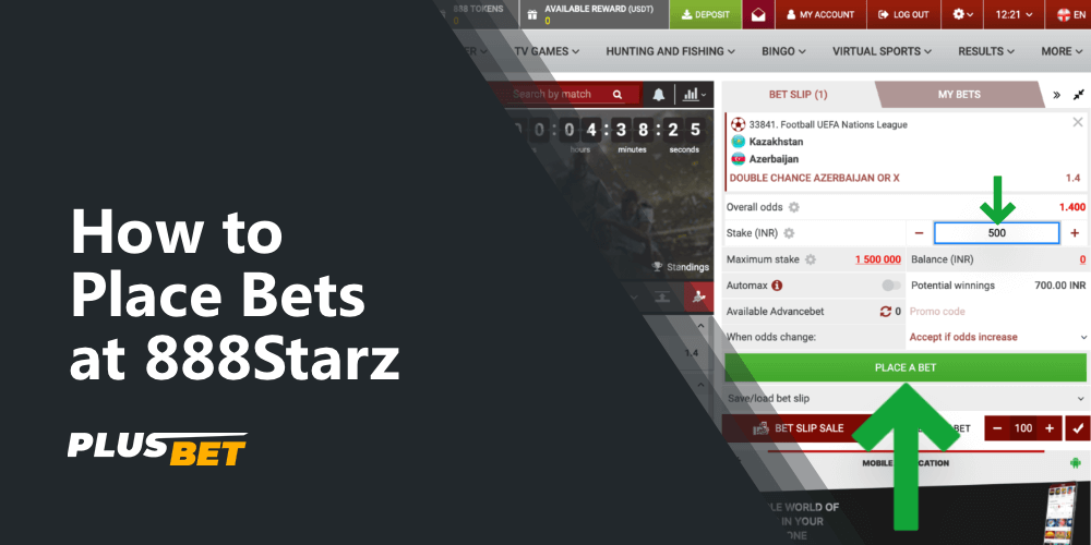 How to bet on sports at 888starz