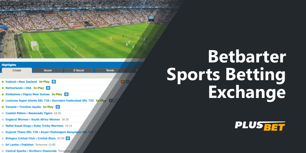 Betbarter sports betting exchange section