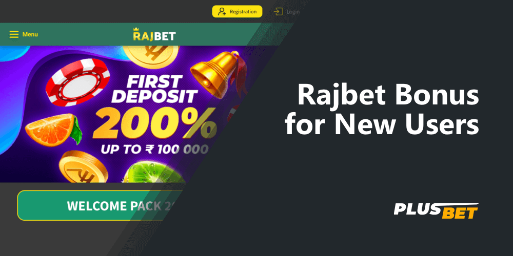 Rajbet welcome bonus for new players from India