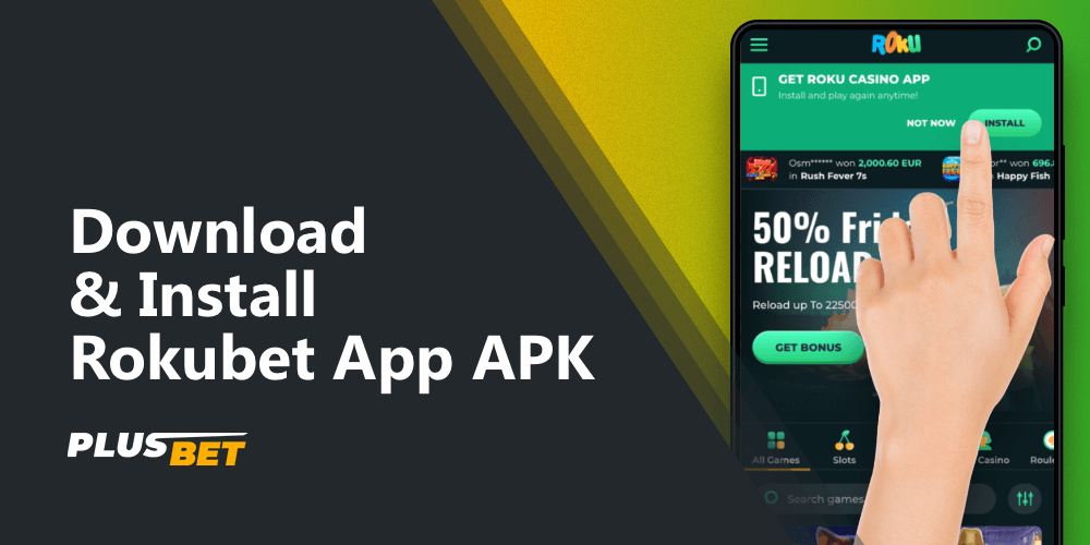 Downloading the Rokubet app on your Android smartphone
