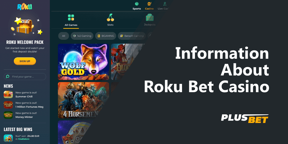Rokubet India home page