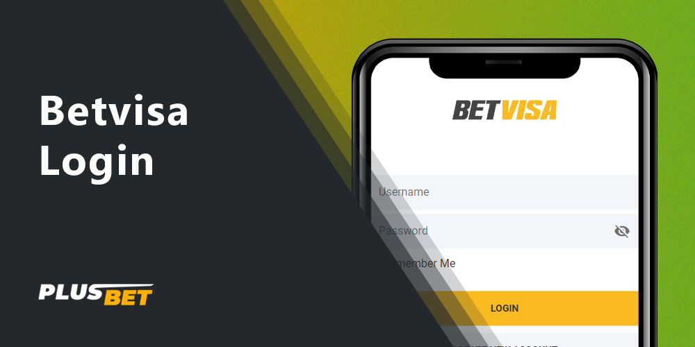 How to log in to your own account on the Betvisa platform