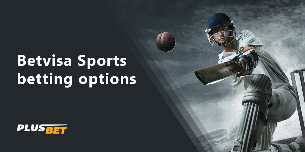 Betvisa Betting options available to all players from India
