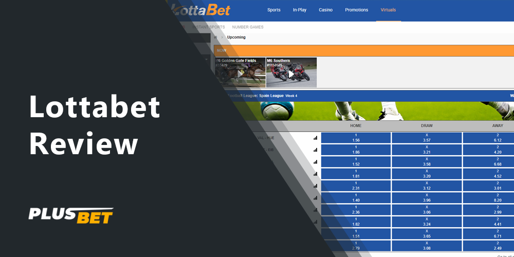 A detailed review of the bookmaker Lottabet