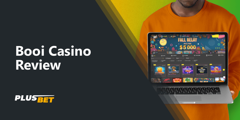 Review of the official website of Booi Casino in India