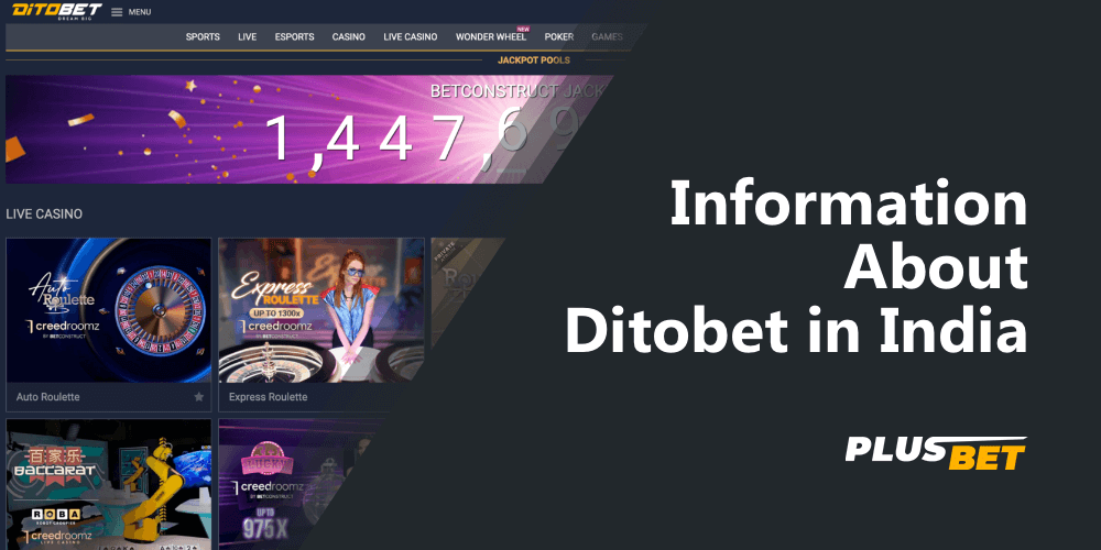 Detailed information about Ditobet in India