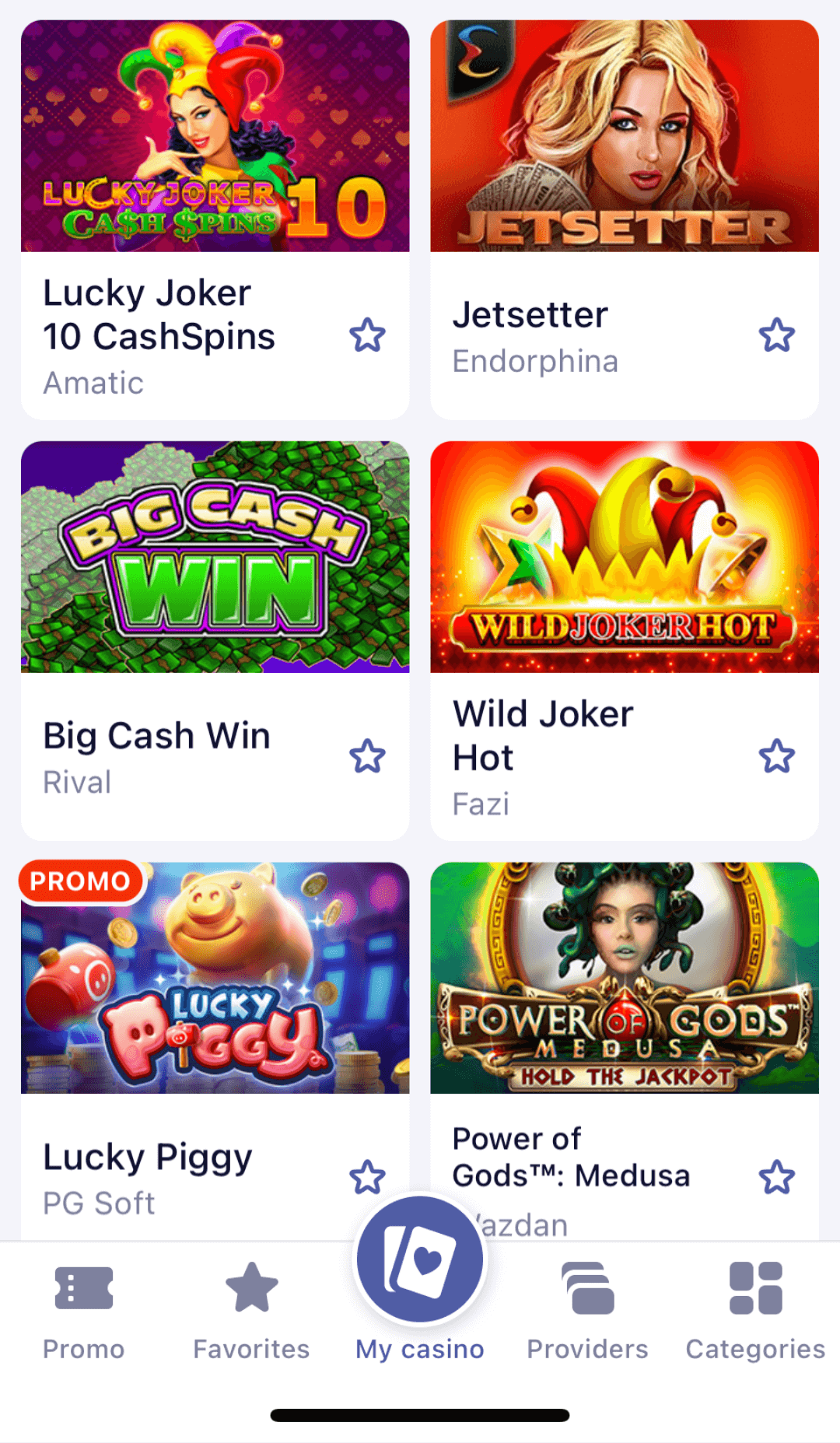 The SapphireBet app offers Indian players a casino section with hundreds of different entertainment options