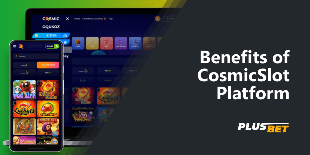 The main benefits of CosmicSlot for players from India