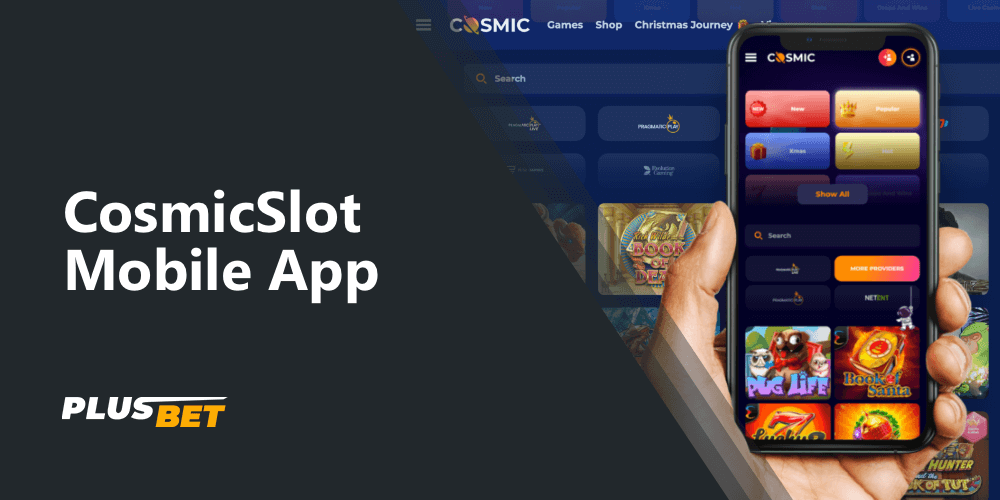 Despite the lack of mobile applications CosmicSlot, smartphone owners can use the mobile version of the site to play casino games