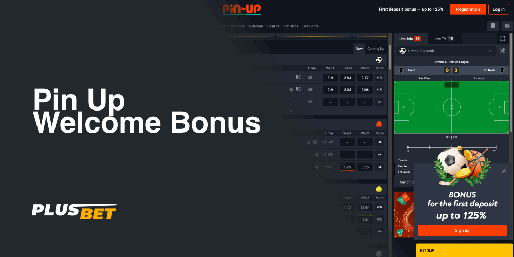 more information about Pin Up bonuses and promotions